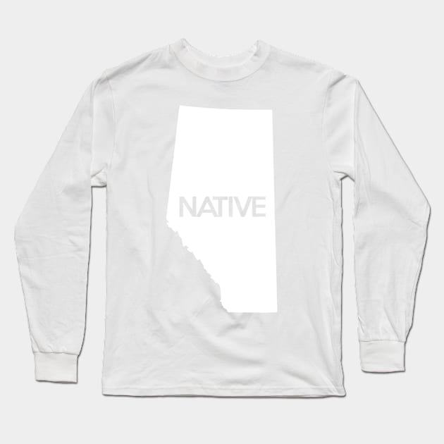 Alberta Native AB Long Sleeve T-Shirt by mindofstate